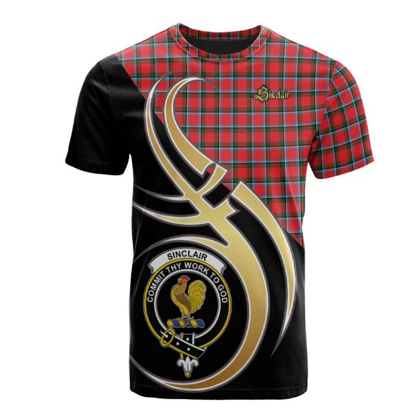 Sinclair Modern Tartan T-shirt - Believe In Me Style Cheap