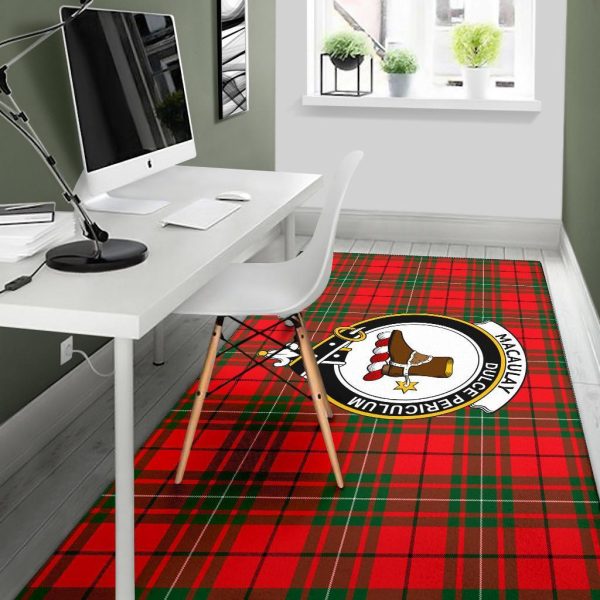 Macaulay Tartan Crest Area Rug Supply - Image 5