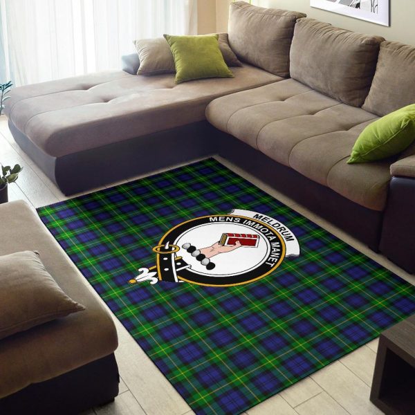 Meldrum Tartan Crest Area Rug on Sale - Image 2