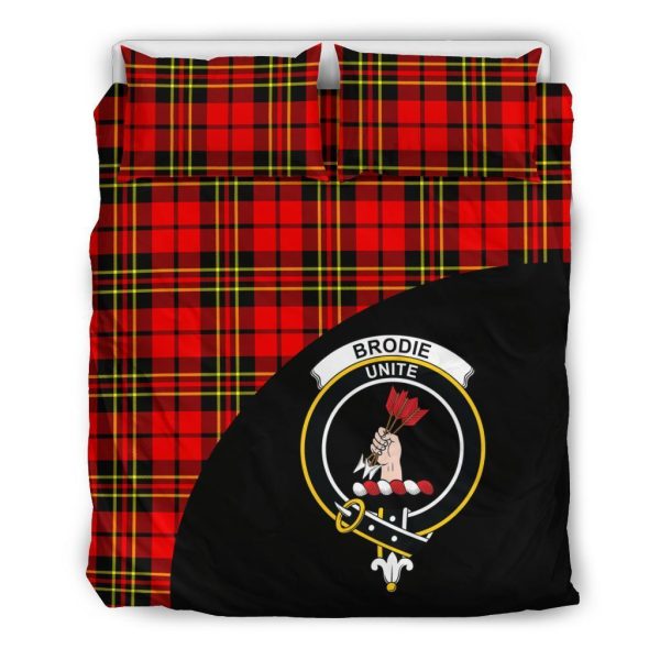 Brodie Modern Family Tartan Crest Wave Style Bedding Set Online Hot Sale - Image 2