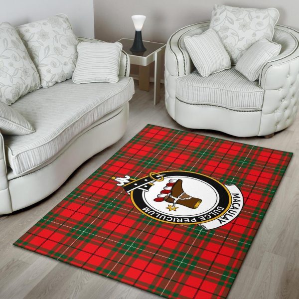 Macaulay Tartan Crest Area Rug Supply - Image 4