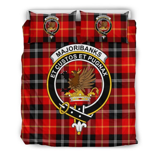 Majoribanks Family Tartan Crest Bedding Set on Sale - Image 2