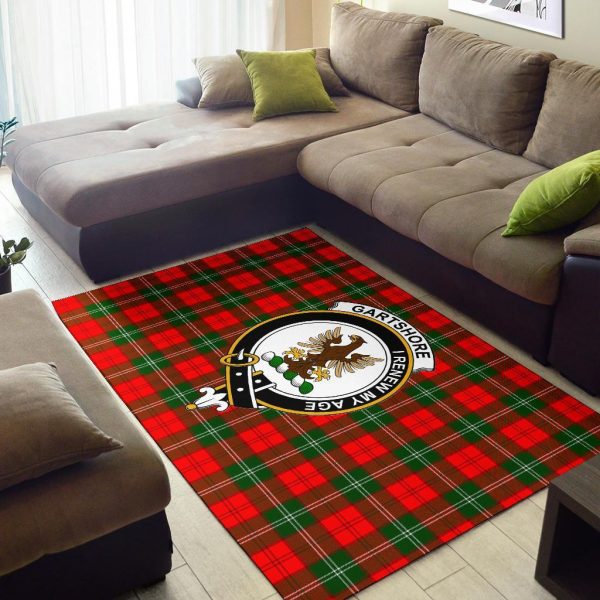 Gartshore Tartan Crest Area Rug Sale - Image 2