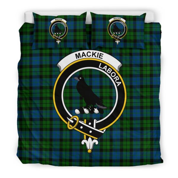 Mackie Family Tartan Crest Bedding Set Supply