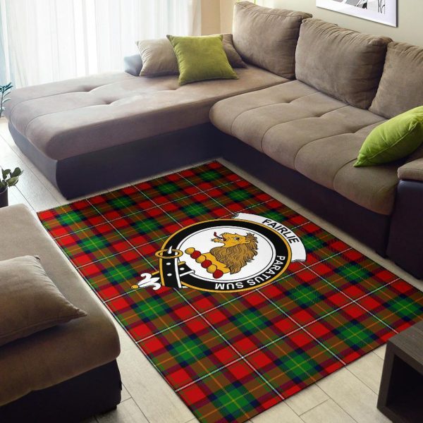 Fairlie Tartan Crest Area Rug Sale - Image 2