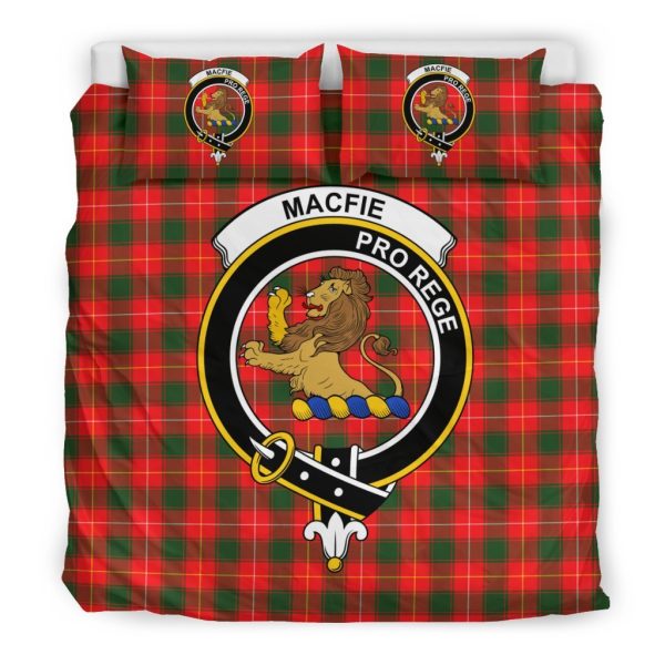 Macfie (Of Dreghorn) Family Tartan Crest Bedding Set Online