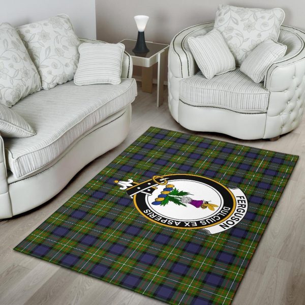 Fergusson Modern Tartan Crest Area Rug Cheap - Image 4