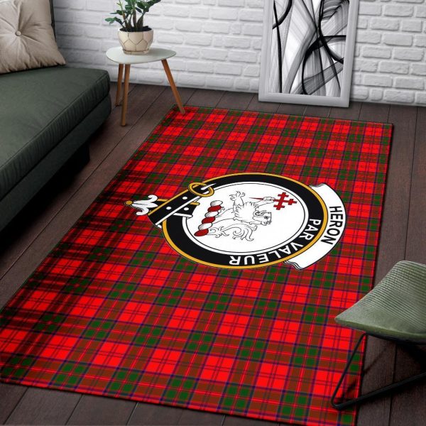 Heron Tartan Crest Area Rug Online Hot Sale - Image 3