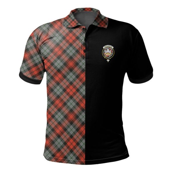 MacLachlan Weathered Tartan Polo Shirt Half of Me - Cross Style Online now