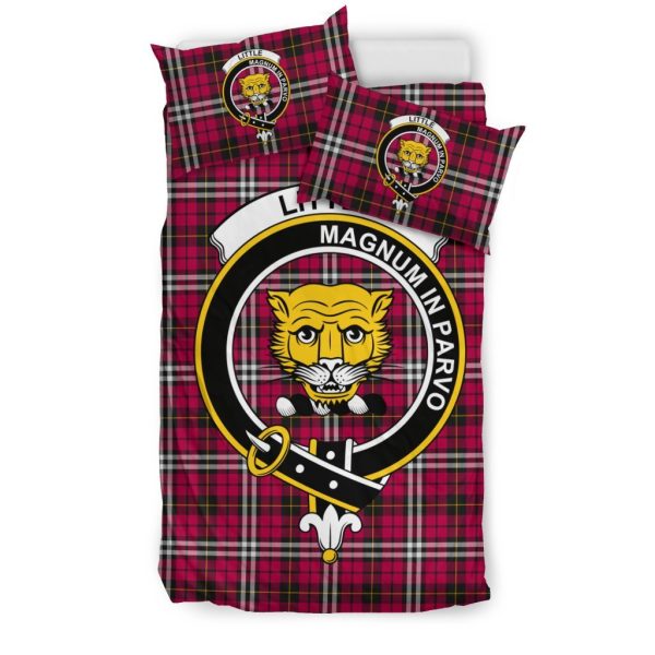Little (New) Family Tartan Crest Bedding Set Supply - Image 3