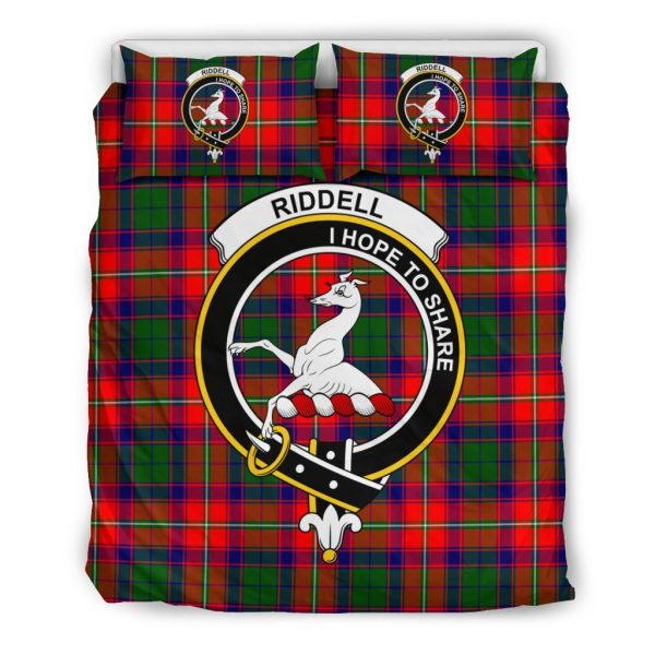 Riddell Family Tartan Crest Bedding Set Online now - Image 2