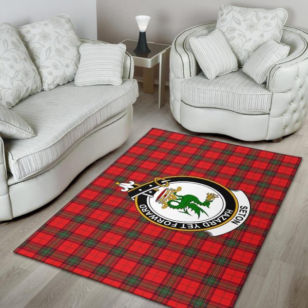 Seton Tartan Crest Area Rug Sale - Image 4