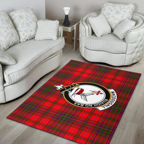 Macdougall Tartan Crest Area Rug For Cheap - Image 4