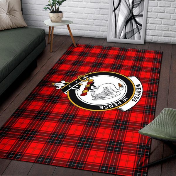 Wemyss Tartan Crest Area Rug Online Hot Sale - Image 3