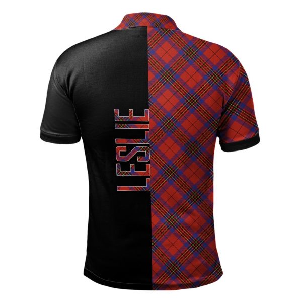 Leslie Modern Tartan Polo Shirt Half of Me - Cross Style Sale - Image 2