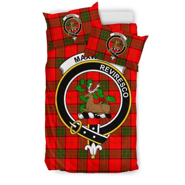 Maxwell Tartan Crest Bedding Set Supply - Image 3
