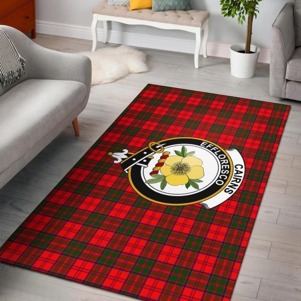 Cairns Tartan Crest Area Rug on Sale