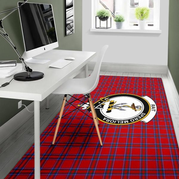 Rait Tartan Crest Area Rug Discount - Image 5