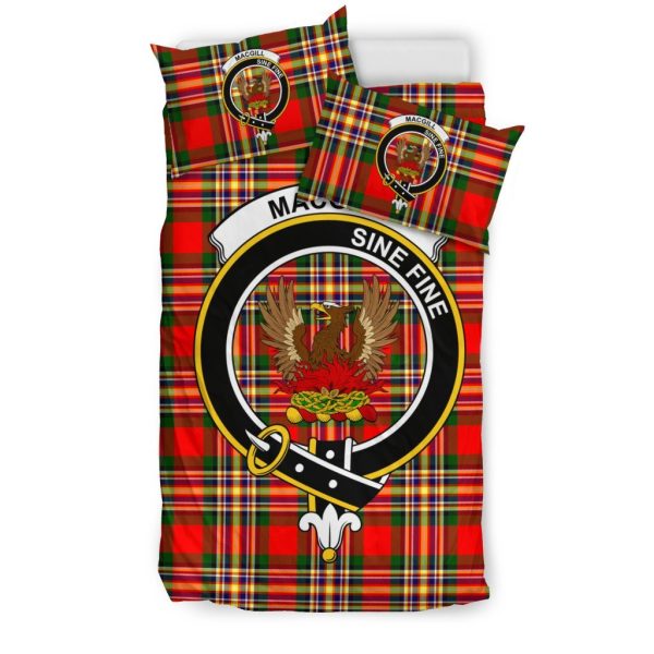 Macgill (Makgill) Family Tartan Crest Bedding Set For Discount - Image 3
