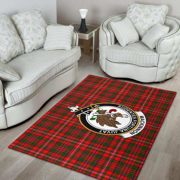 Mackinnon Tartan Crest Area Rug Hot on Sale - Image 4