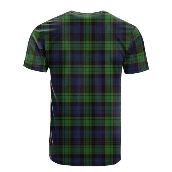 Stewart Old Modern Tartan T-Shirt on Sale - Image 2