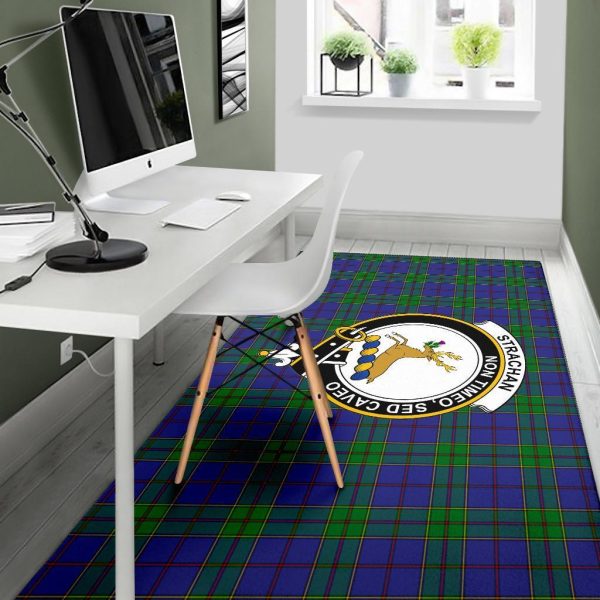 Strachan Tartan Crest Area Rug Online Hot Sale - Image 5