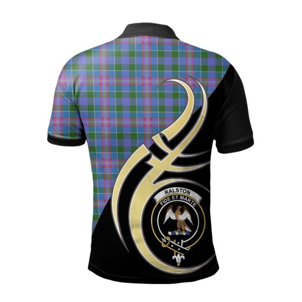 Ralston Tartan Polo Shirt - Believe In Me Style Sale - Image 2