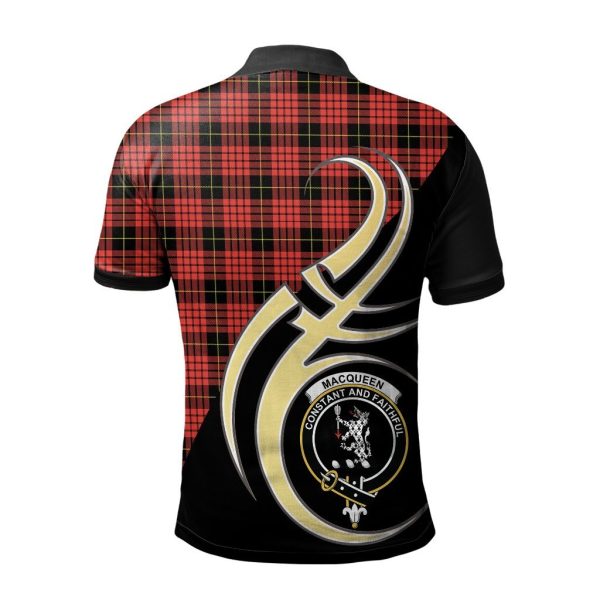 MacQueen Modern Tartan Polo Shirt - Believe In Me Style Discount - Image 2