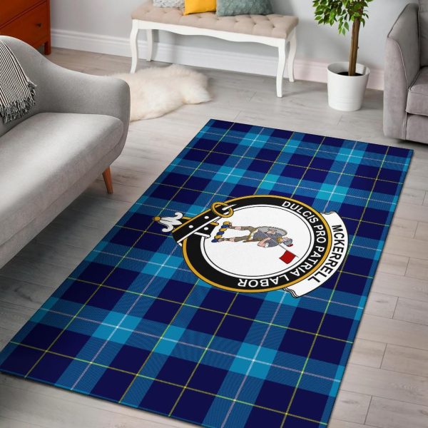 Mckerrell Tartan Crest Area Rug Hot on Sale