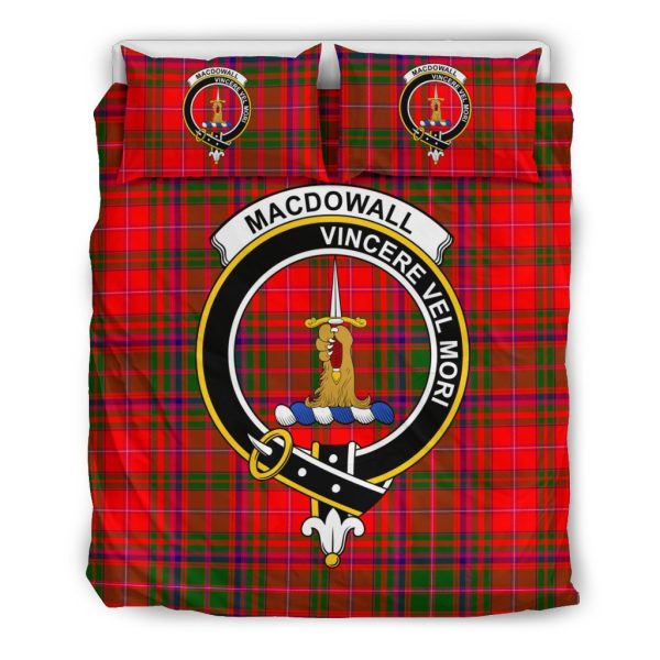 Macdowall (Of Garthland) Tartan Crest Bedding Set Sale - Image 2