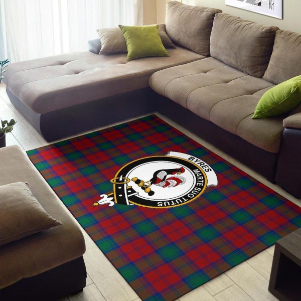 Byres Tartan Crest Area Rug Online Sale - Image 2