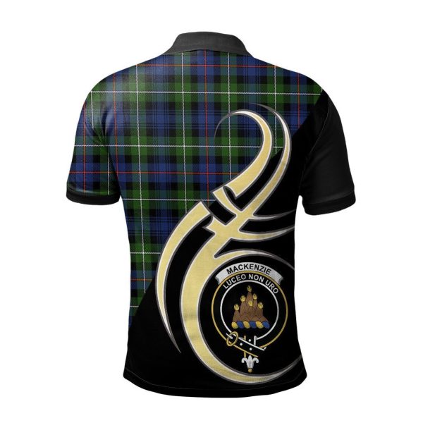 MacKenzie Modern Tartan Polo Shirt - Believe In Me Style Hot on Sale - Image 2
