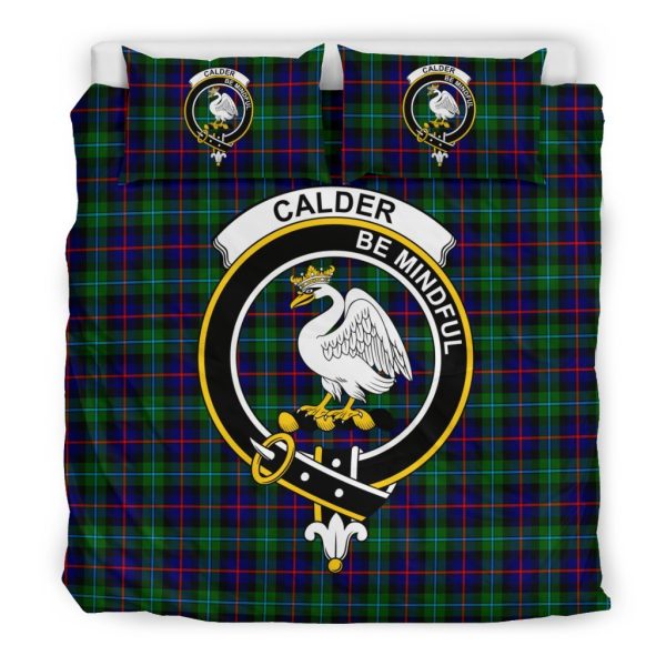 Calder (Calder-Campbell) Family Tartan Crest Bedding Set Online