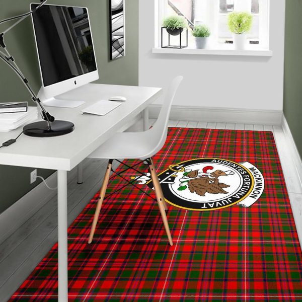 Mackinnon Tartan Crest Area Rug Hot on Sale - Image 5