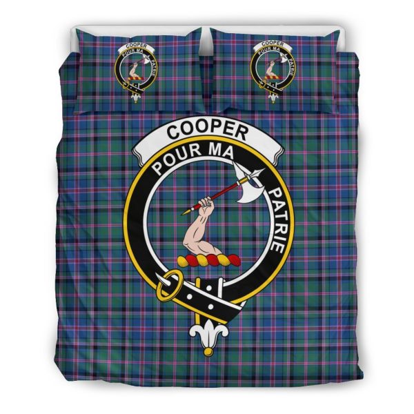 Cooper Tartan Crest Bedding Set Cheap - Image 2