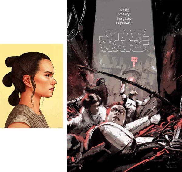 Rey + Into the Garbage Chute, Flyboy (2-Poster Set) For Cheap