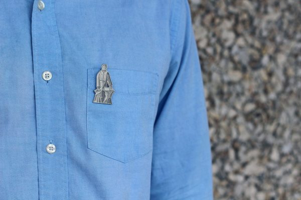 The Lawgiver Enamel Pin on Sale - Image 3