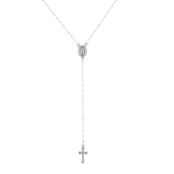 Vintage Rosary Pendant Necklace for Women Charm Jewelry for Women For Cheap - Image 3