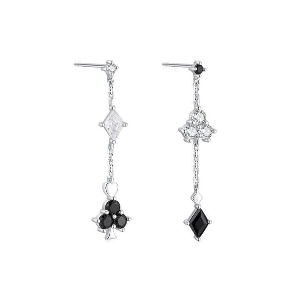 Club and Diamond Dangling Earrings for Women Fine Jewelry for Women on Sale