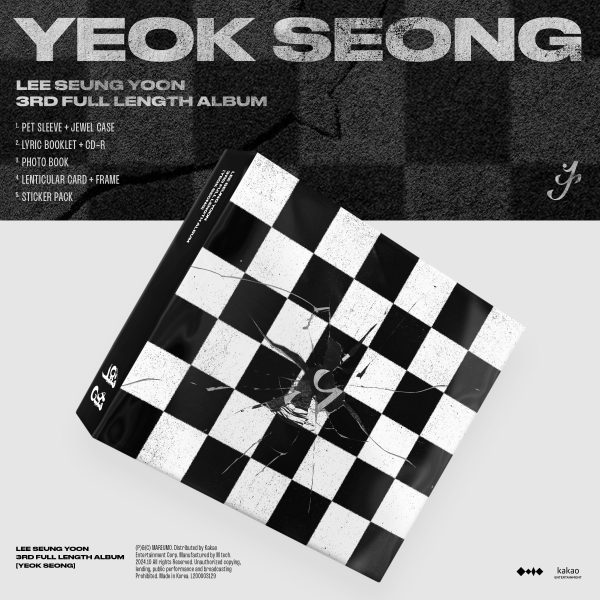 LEE SEUNG YOON - 3rd Full Length Album [YEOK SEONG] For Sale